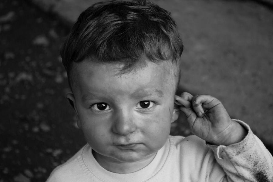 Boy Has Ears #2 Photograph by Cristian Fechete