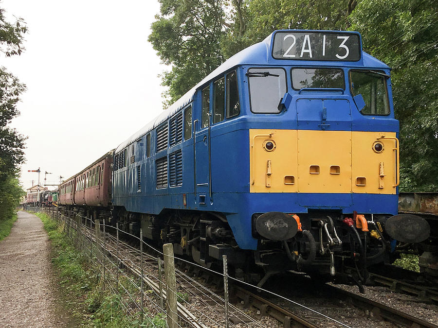 BR Class 31 Diesel Locomotive 31289 Pheonix #1 Photograph by Gordon James
