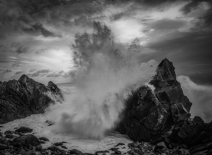 Landscape Photograph - Breaking Waves #2 by Takafumi Yamashita