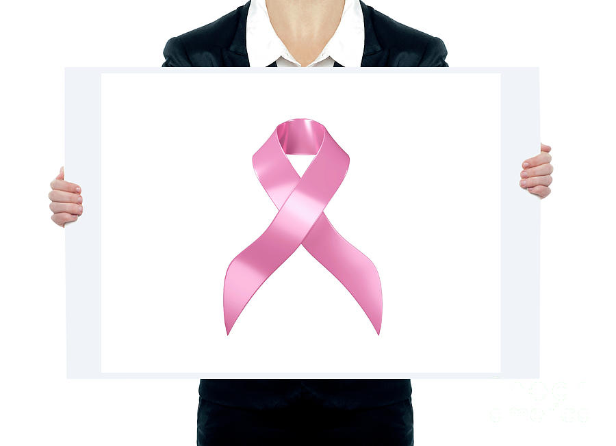 Breast Cancer Photograph - Breast Cancer Awareness #2 by Samunella/science Photo Library