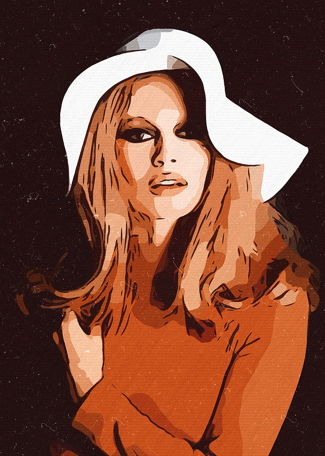 Brigitte Bardot Artwork Painting by New Art