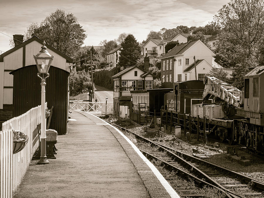 Bronwydd Arms Station Photograph by Mark Llewellyn - Fine Art America