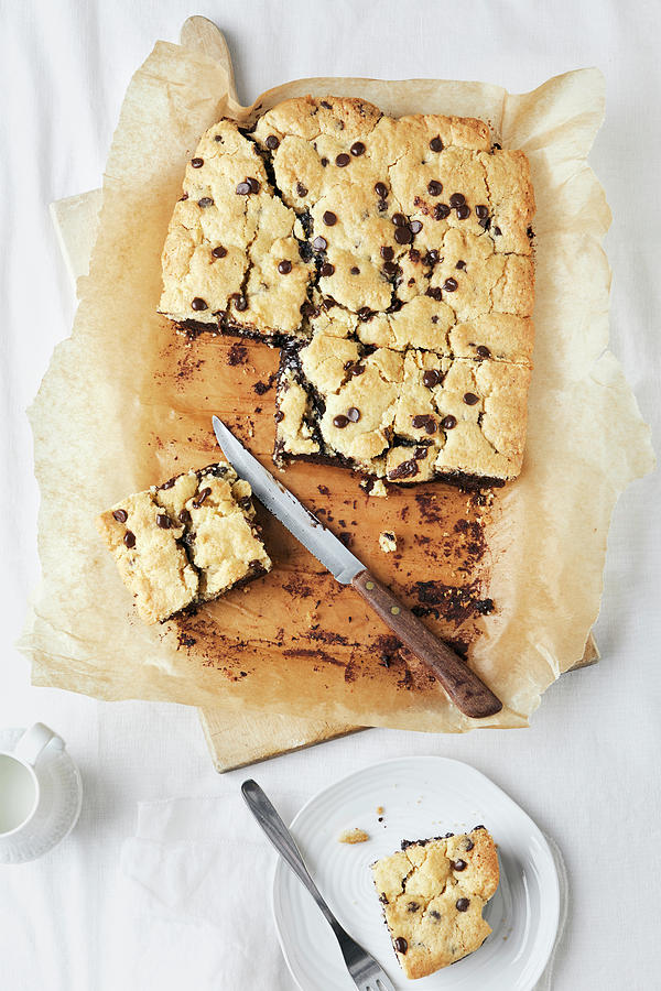 Brookies brownies With Crispy Cookie Crust #2 Photograph by Jennifer Braun