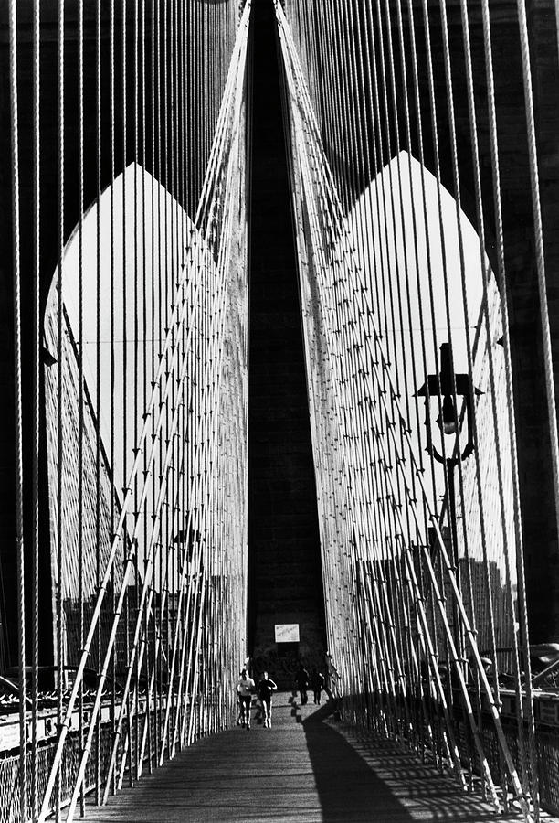 New York City Photograph - Brooklyn Bridge #3 by Alfred Eisenstaedt