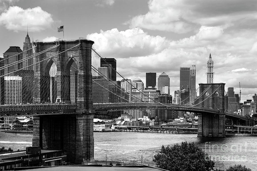 Brooklyn Bridge #2 Photograph by Diane Diederich