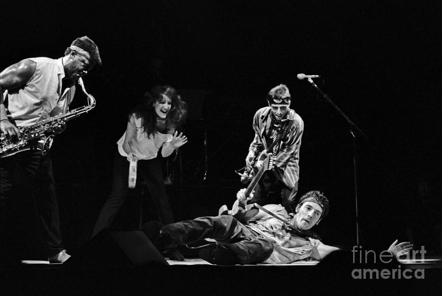 Bruce Springsteen And The E Street Band #2 Photograph by The Estate Of David Gahr