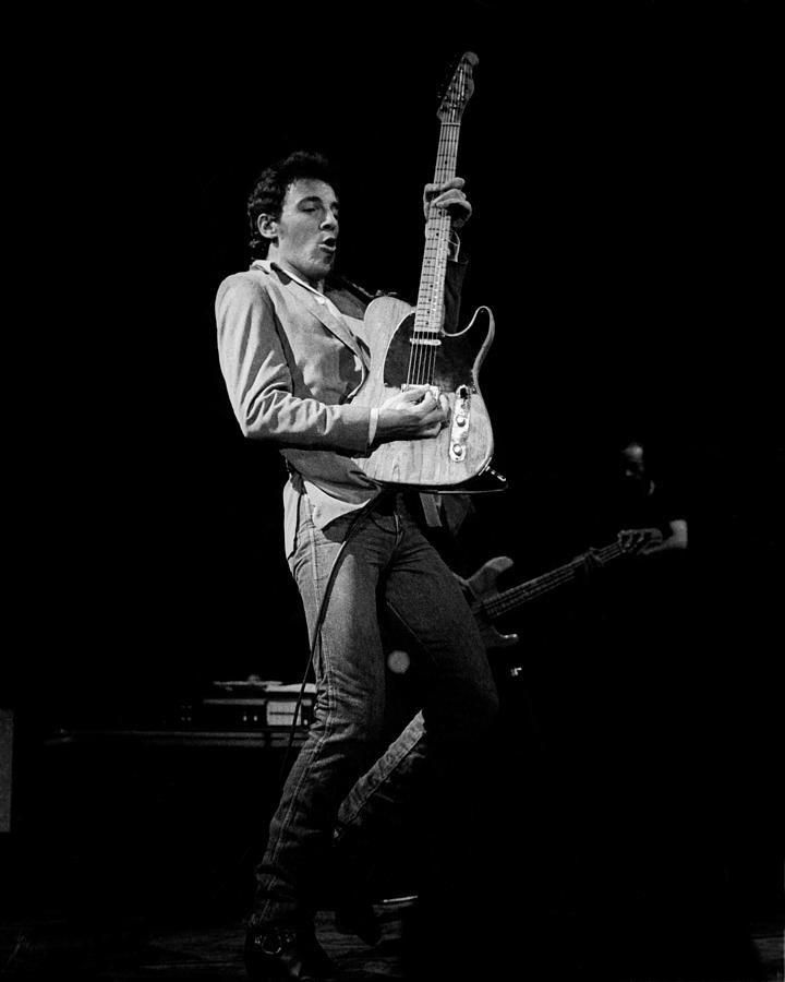 Bruce Springsteen Live #2 Photograph by Larry Hulst