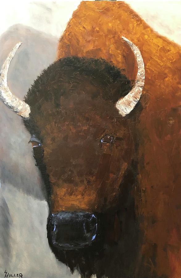 Buffalo Dream Painting by Linda Hiller | Fine Art America