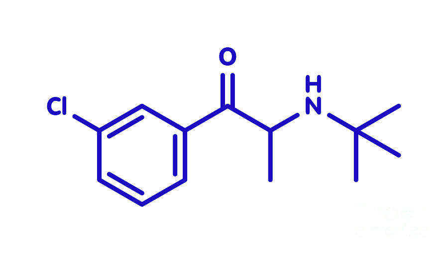 Bupropion Antidepressant Drug Molecule Photograph by Molekuul/science ...