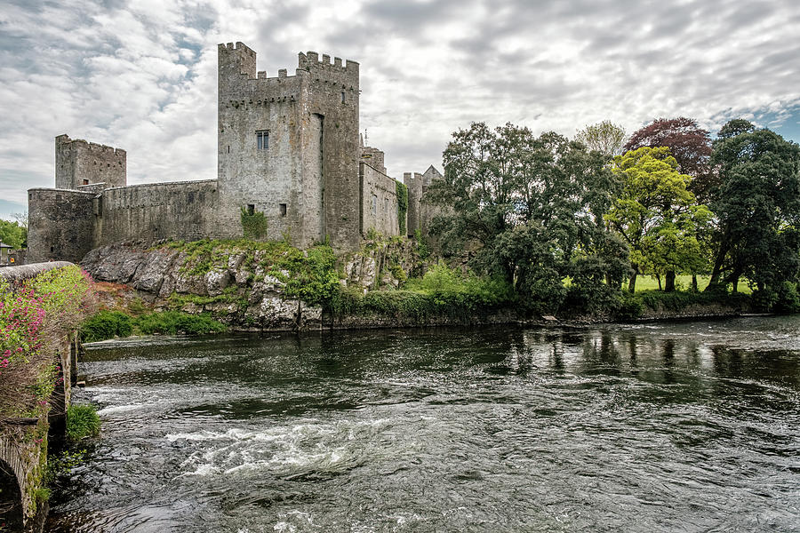 Cahir Castle In County Tipperary In Ireland Photograph