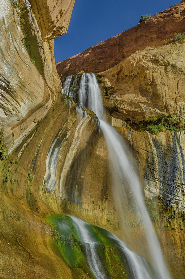 Calf Creek Falls In Utah #2 Photograph by Jeff Foott
