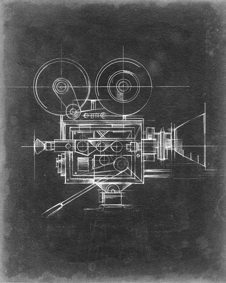 Camera Blueprints II #2 Painting by Ethan Harper
