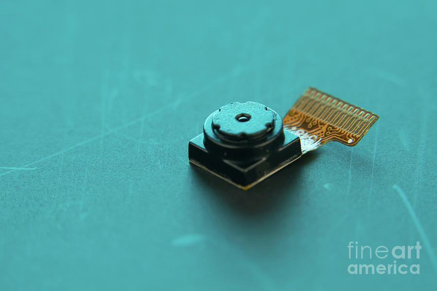 Camera Module For Mobile Phone #2 Photograph by Wladimir Bulgar/science Photo Library