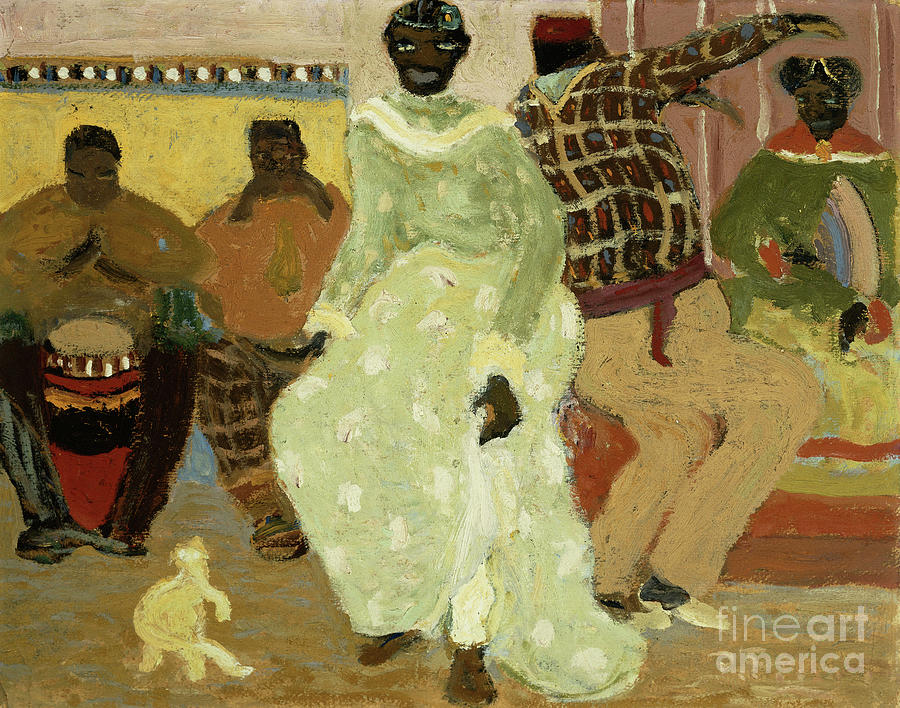 Candombe Painting by Pedro Figari