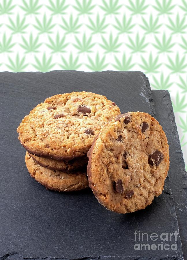 Cannabis Cookies #2 Photograph by Science Photo Library