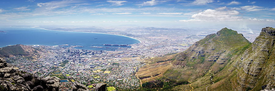 Cape Town Panorama Photograph by Alexey Stiop