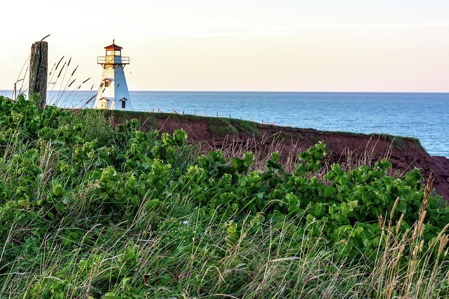 Cape Tryon Lighthouse #1 Photograph by Douglas Wielfaert
