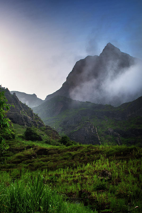 Cape Verde, Island Santo Antao, Landscapes, Hiking, Mountains, Green #2 Photograph by Lode Greven Photography