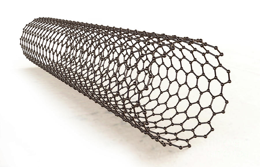 Carbon Nanotube #2 Photograph by Kateryna Kon/science Photo Library