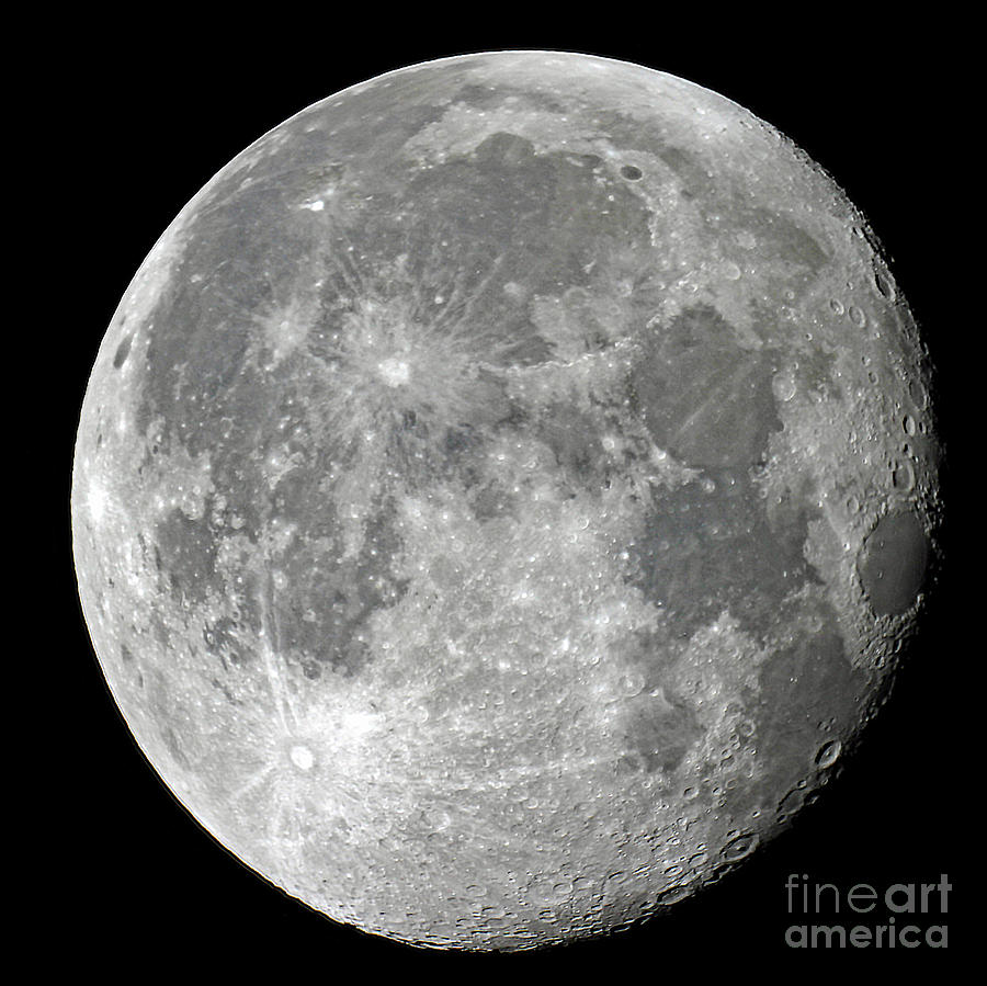 Sky Photograph - Carolina Moon by Edd Lange