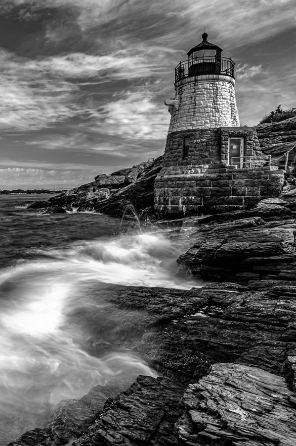 Castle Hill Lighthouse Newport Rhode Island #2 Photograph by Alex Grichenko