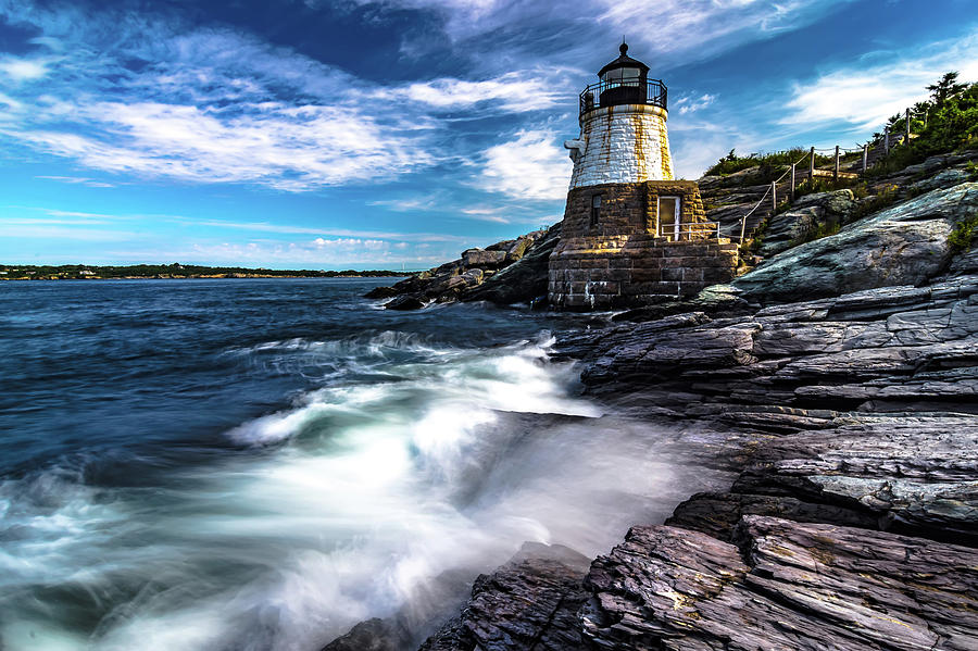 Castle Hill Lighthouse, Rhode Island, USA #2 Photograph by Alex Grichenko