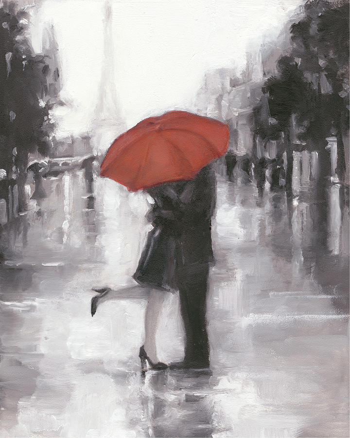 Caught In The Rain #2 Painting by Ethan Harper
