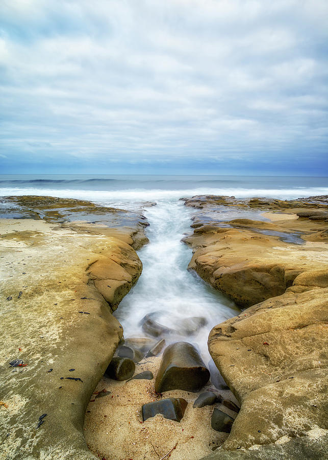 Ocean Photograph - Channel To The Sea #2 by Joseph S Giacalone