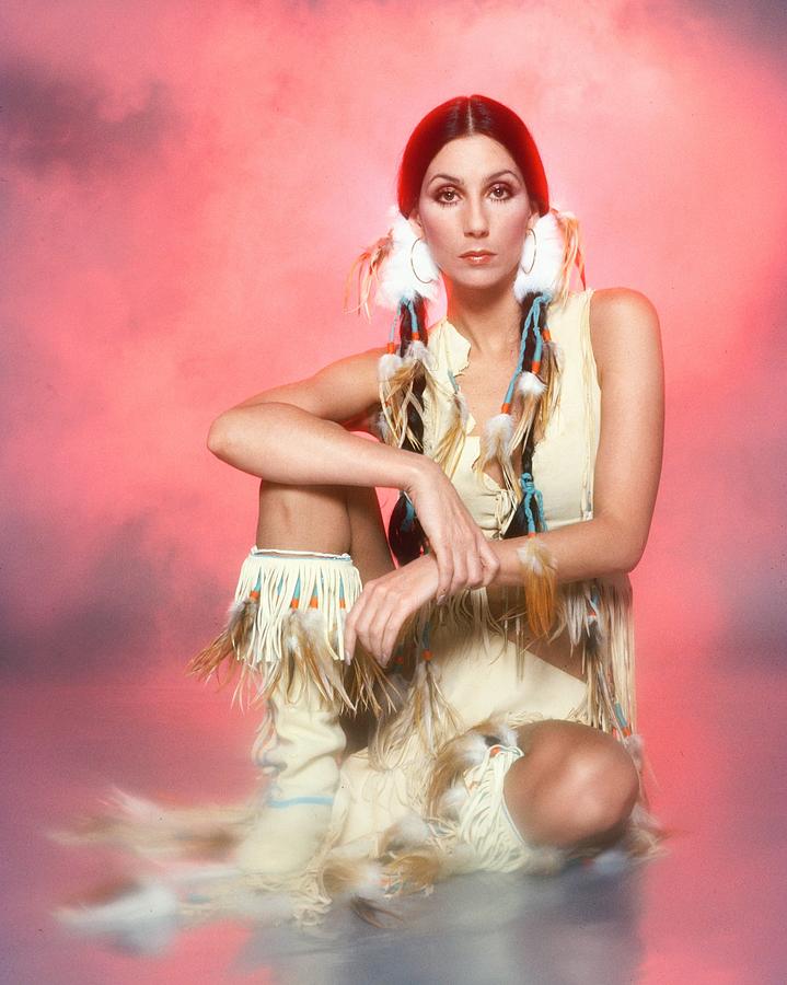 Cher Portrait Session #2 Photograph by Harry Langdon