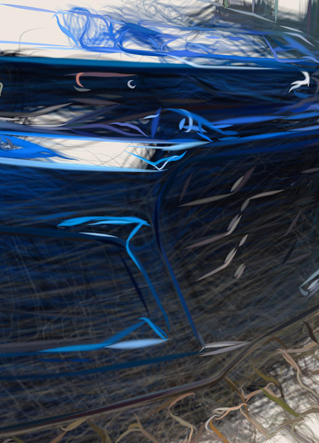 Chevrolet Camaro Zl1 1le Drawing Digital Art by CarsToon Concept - Fine ...