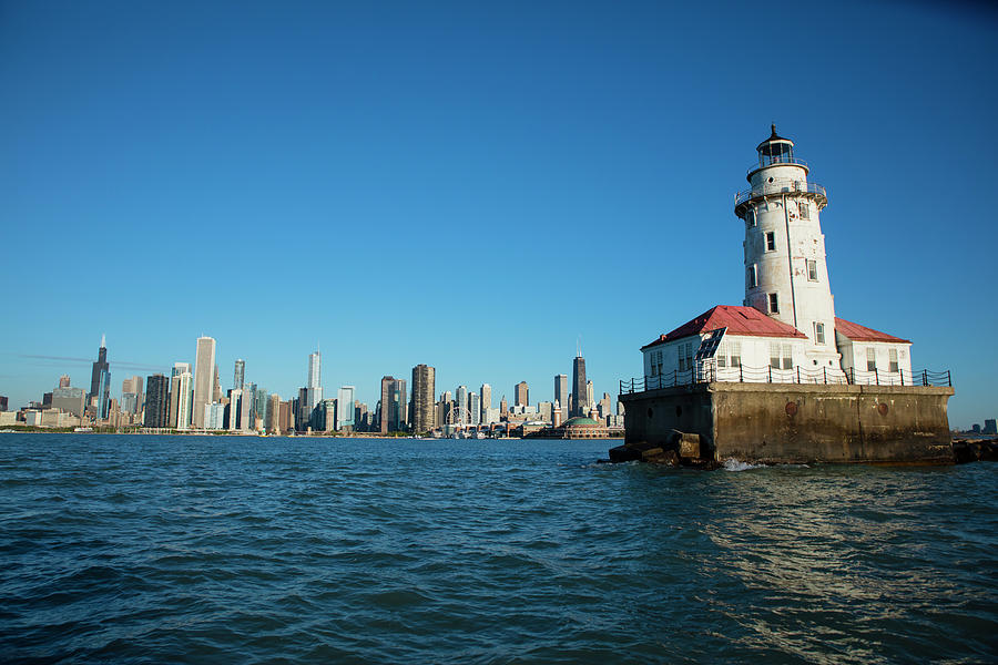 Chicago Harbor Lighthouse #2 Photograph by Panoramic Images