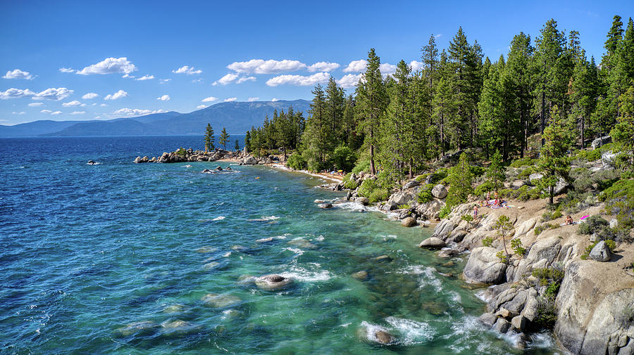 Chimney Beach Lake Tahoe Nevada #2 Photograph by Anthony Giammarino