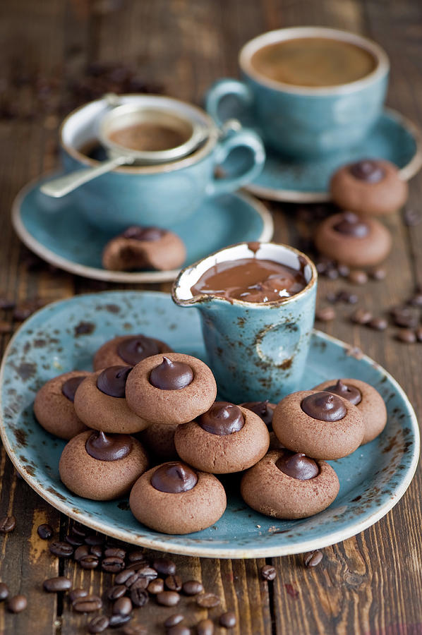 Chocolate Cookies #2 Photograph by Verdina Anna