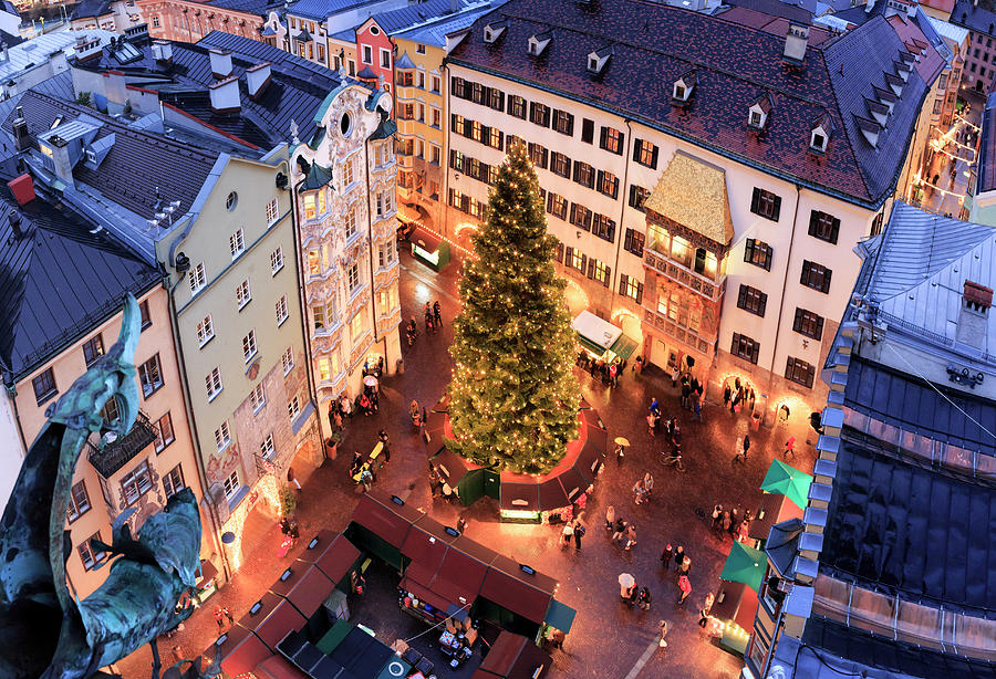 Christmas Market, Munich, Germany #2 Digital Art by Maurizio Rellini
