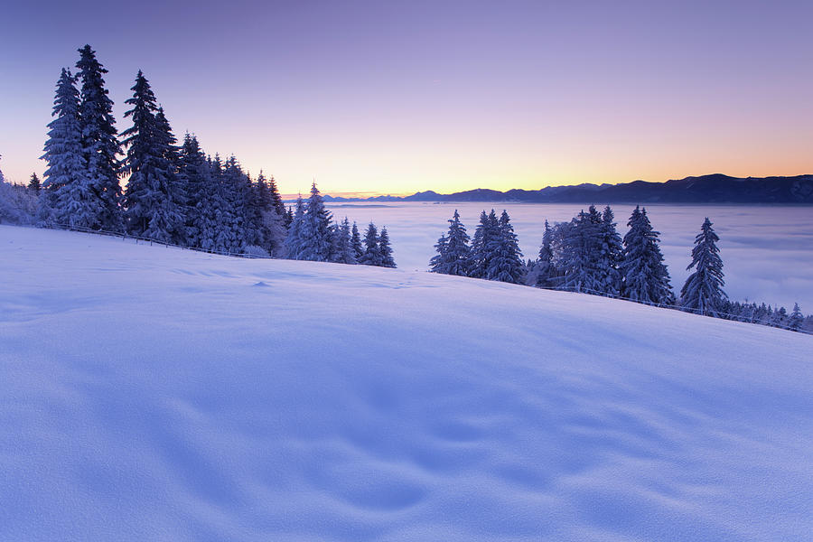 Christmas Morning On Mt. Auerberg #2 Photograph by Wingmar