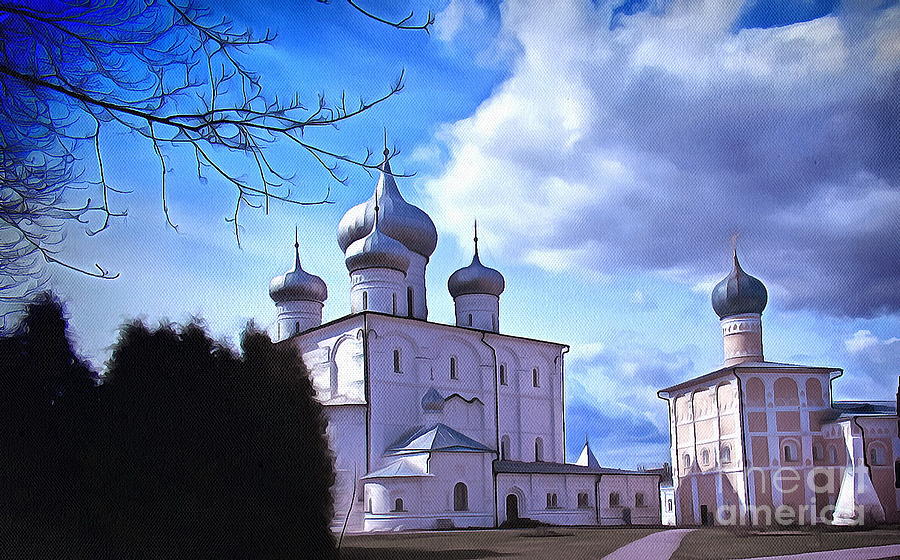 City Pyrography - Churches, Russia, Religion, #2 by Yury Bashkin