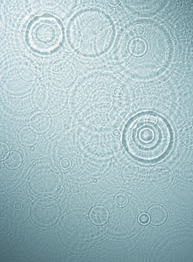 Circle Ripples On Water Surface Photograph by Paul Taylor