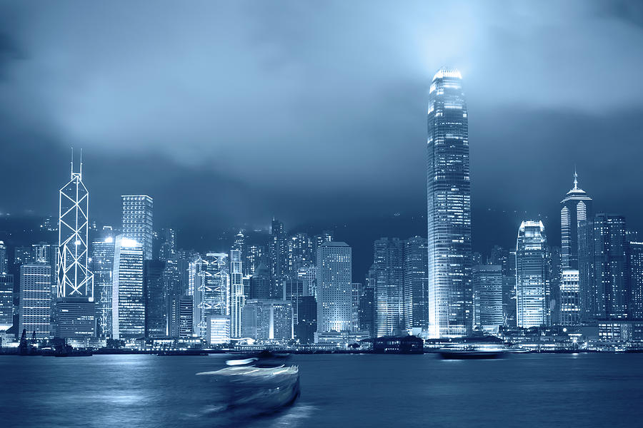 Cityscape Of Hongkong #2 Photograph by Thirty three