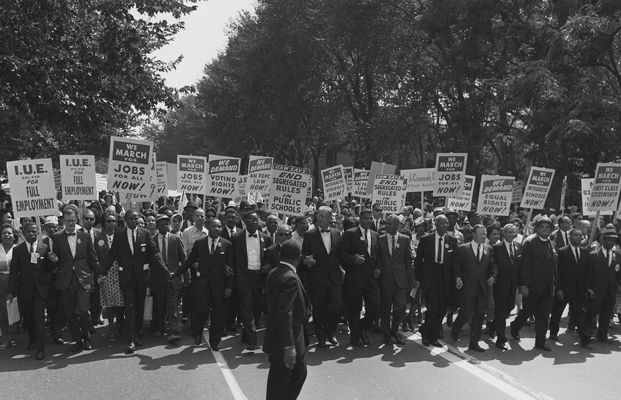 Civil Rights Leaders, March #2 Photograph by Science Source