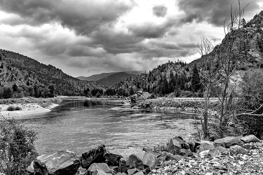 Clark Fork River Montana Photograph by Donald Pash