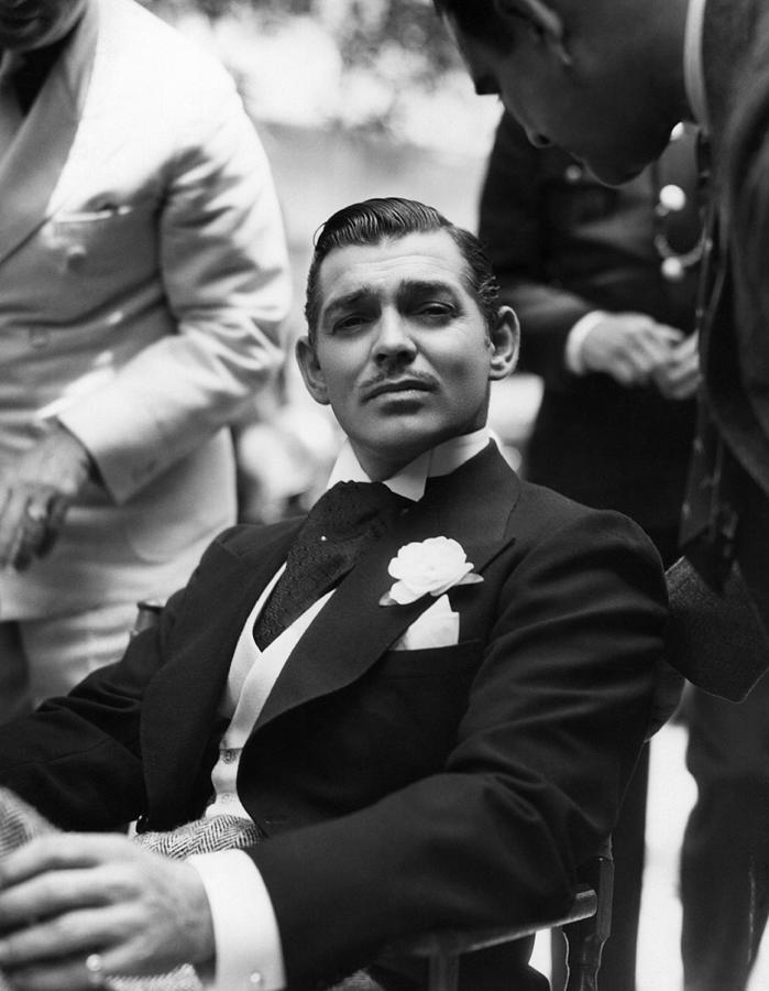 Clark Gable Photograph by Hulton Archive