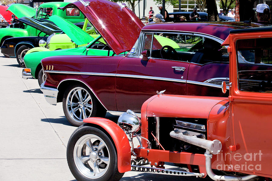 Classic Car Show #2 Photograph by Anthony Totah
