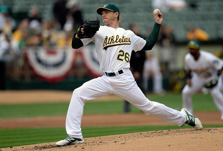 Cleveland Indians V Oakland Athletics - Photograph by Thearon W. Henderson Cleveland Indians V Oakland Athletics - Photograph by Thearon W. Henderson