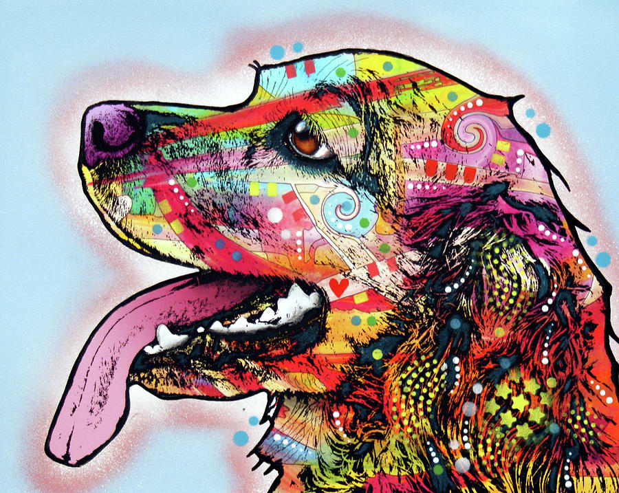 Animal Mixed Media - Cocker Spaniel #2 by Dean Russo