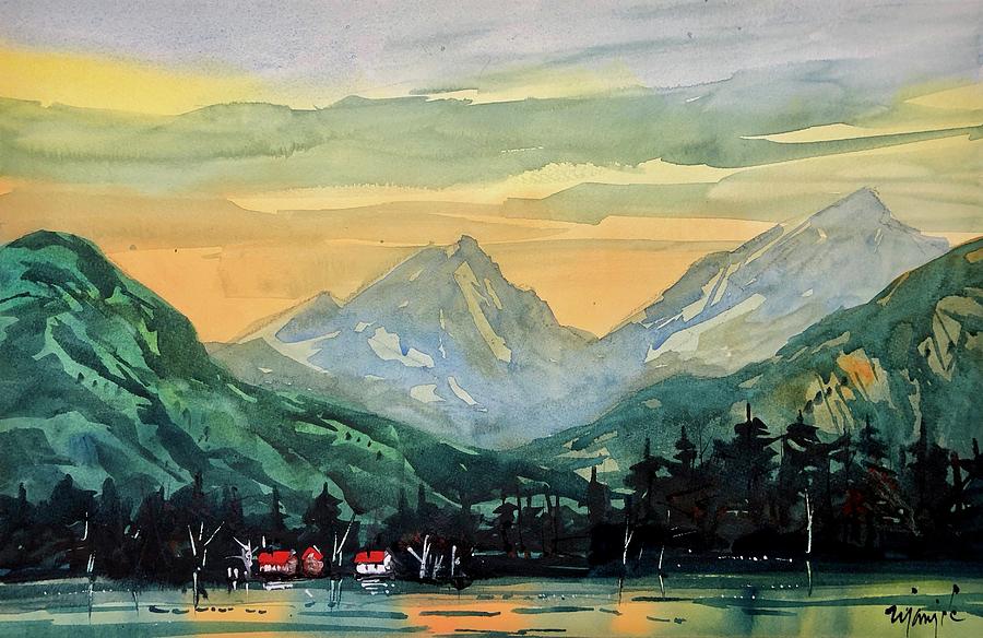 Colorado Rocky Mountains Painting - Colorado Rockies 21 #2 by Ugljesa Janjic