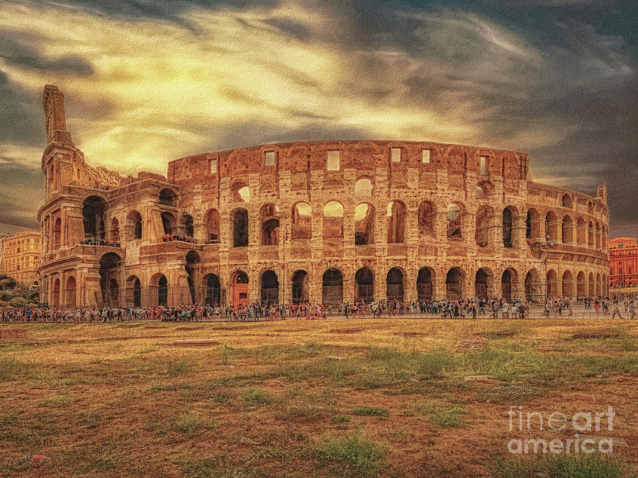 Colosseo, Rome Photograph by Leigh Kemp Colosseo, Rome Photograph by Leigh Kemp