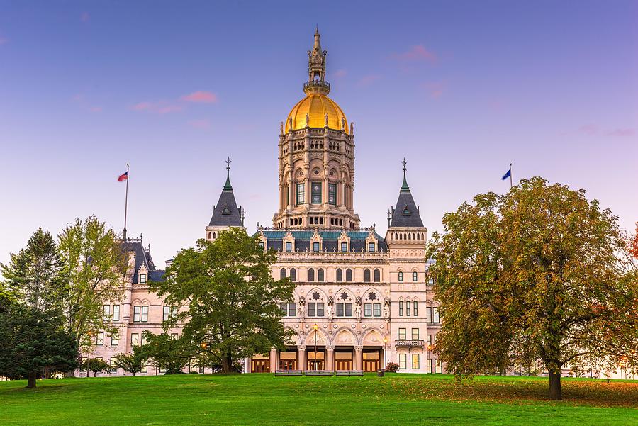 Architecture Photograph - Connecticut State Capitol In Hartford #2 by Sean Pavone