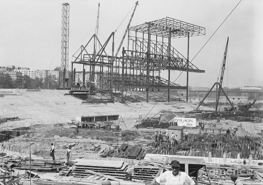Construction Of Yankee Stadium #2 Photograph by Bettmann