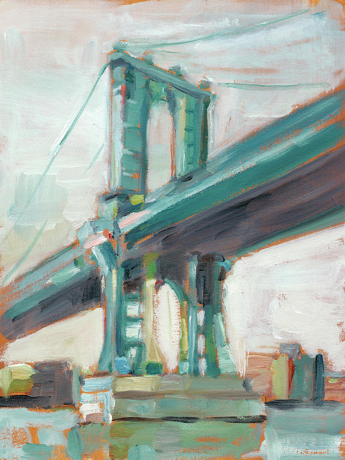 Architecture Painting - Contemporary Bridge I #2 by Ethan Harper