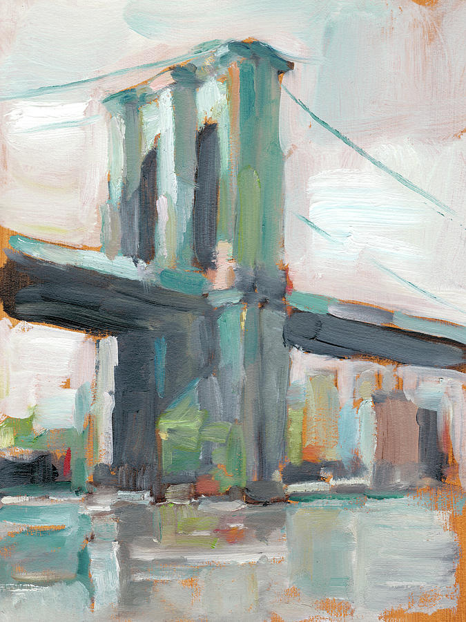 Architecture Painting - Contemporary Bridge II #2 by Ethan Harper